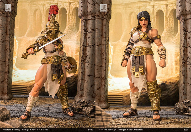 【FANGCUN Studio】Warhorse Studio FC-001A 1/12 War Hero - Achiria 女剣闘士 グラディエーター アチャリヤ