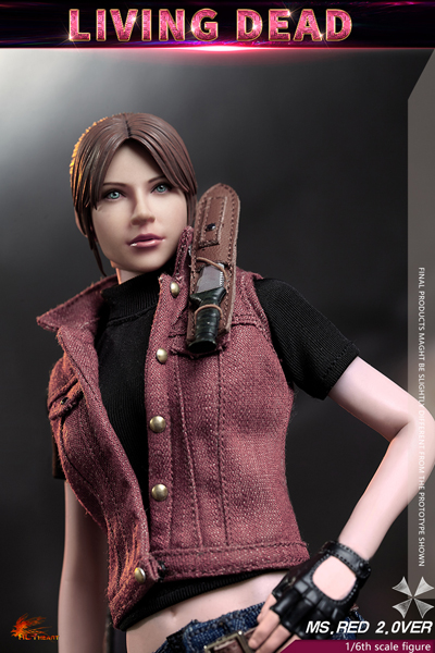【HotHeart】FD008 1/6 Living Dead Ms. Red 2.0 1/6スケール女性フィギュア