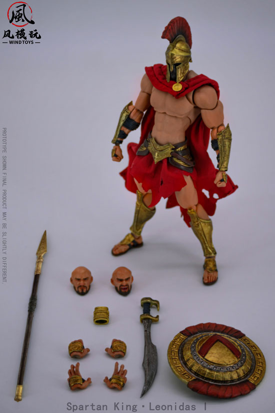 【WindToys】 FMW004 Eternal Warlords Series Spartan King Leonidas スパルタ王 レオニダス1世