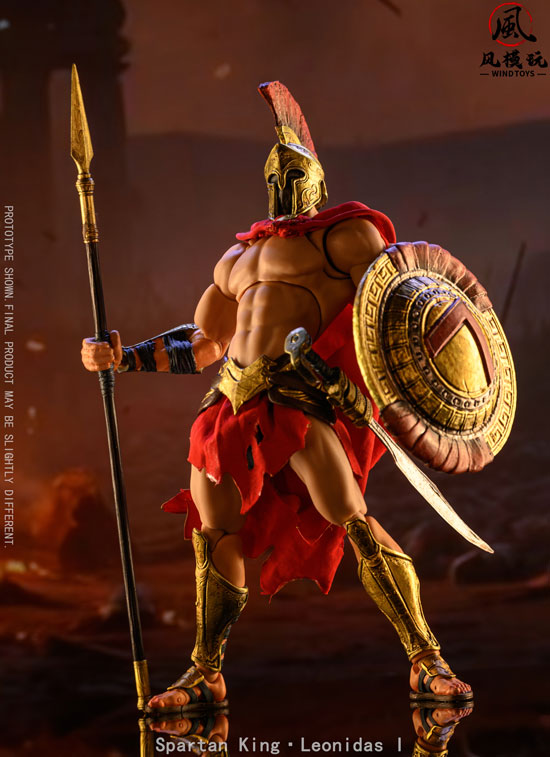 【WindToys】 FMW004 Eternal Warlords Series Spartan King Leonidas スパルタ王 レオニダス1世