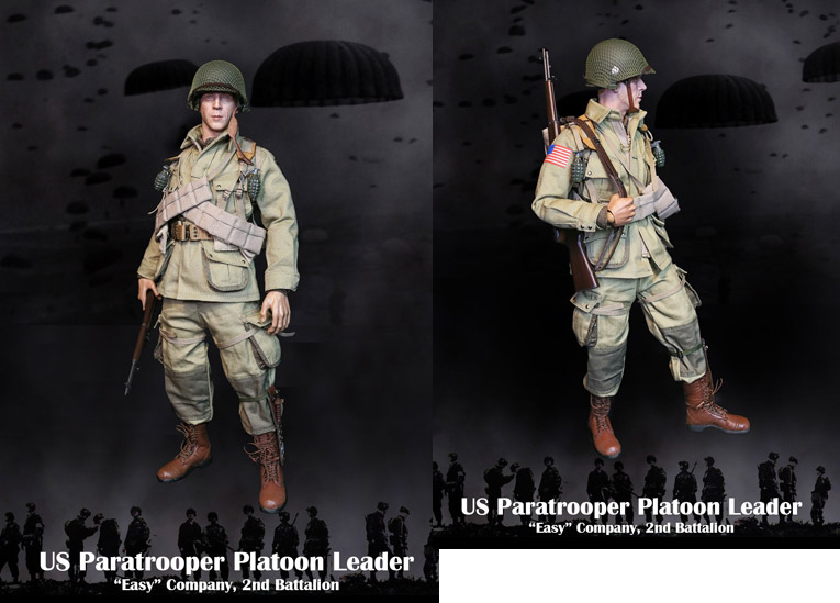 【Facepoolfigure】FP002B 1/6 WW2 US Paratrooper Platoon Leader - “Easy”Company special edition