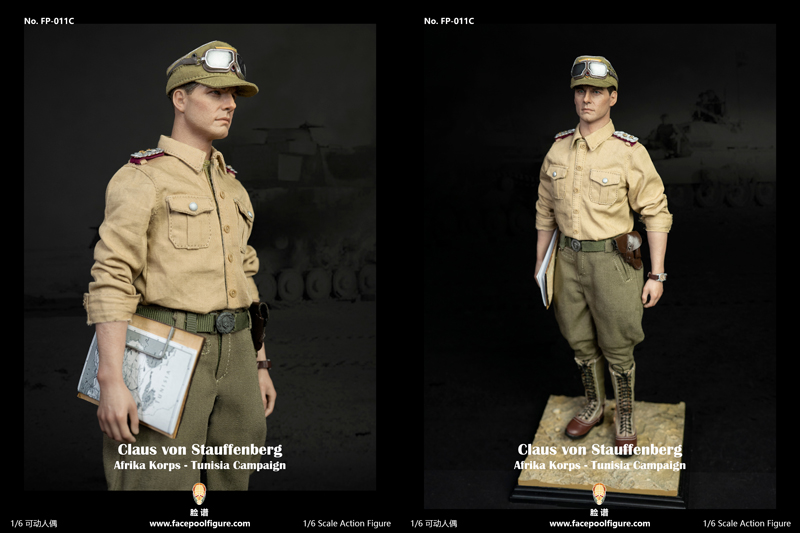 【Facepoolfigure】FP011C 1/6 Stauffenberg Afrika Korps Tunisia Campaign