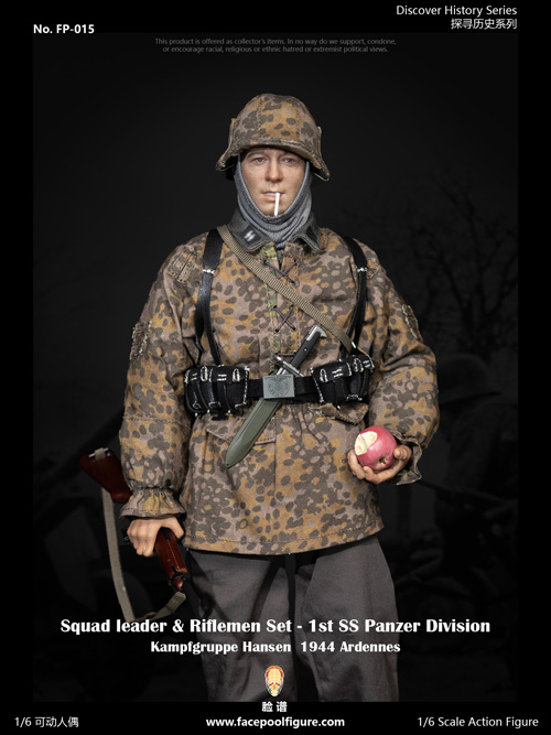 1/6　フィギュア　Panzer Division Frundsberg CAL TEK WWII 10th SS Panzer Division Frundsberg 1/6th Figure