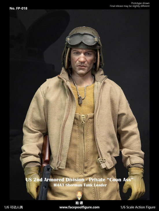 【Facepoolfigure】FP018A 1/6 WW2 US 2nd Armored Division - Private First Class