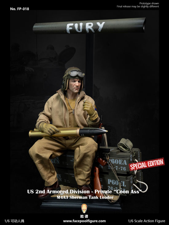 【Facepoolfigure】FP018B 1/6 WW2 US 2nd Armored Division - Private First Class 