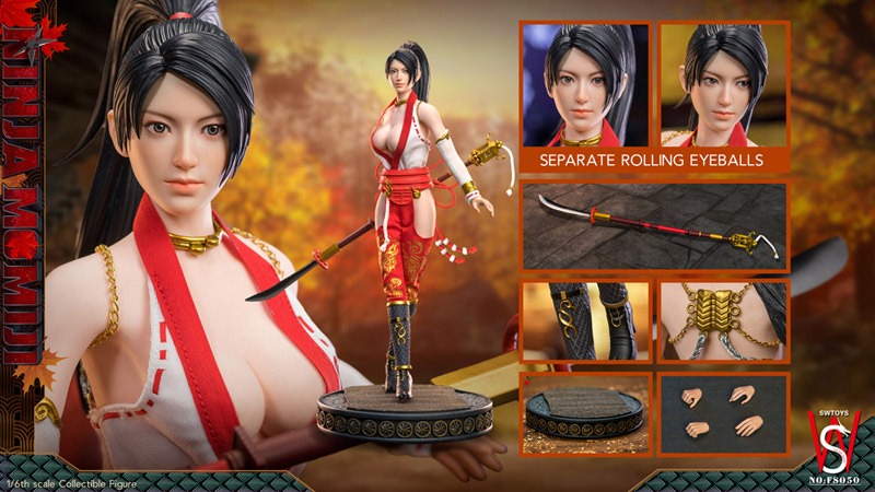 【Swtoys】FS050 1/6 NINJA MOMIJI 忍者 1/6スケール 女性ドール フィギュア