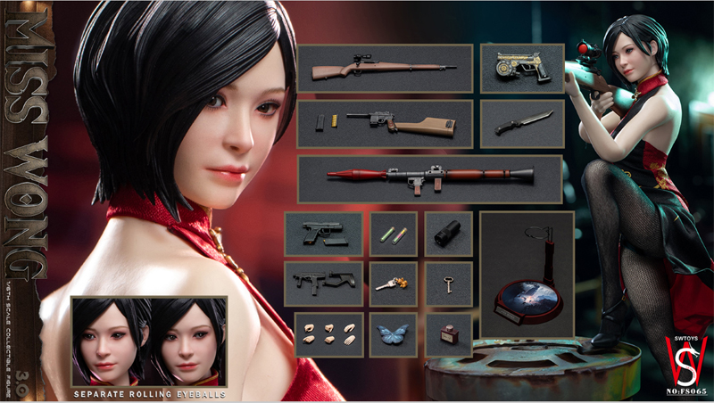 【Swtoys】FS065 1/6 MISS WONG 3.0 エージェント 3.0 1/6スケール 女性ドール フィギュア