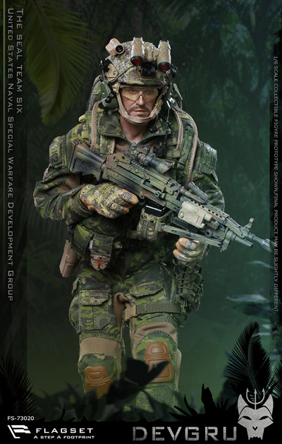 【FLAGSET】FS-73020 DEVGRU jungle dagger action デブグル アメリカ海軍特殊戦開発グループ