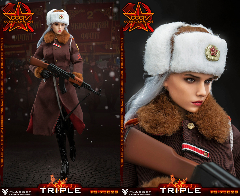 【FLAGSET】FS-73029 Red Alert Soviet female officer Katyusha レッド・アラート ソビエト連邦軍 女性オフィサー カチューシャ
