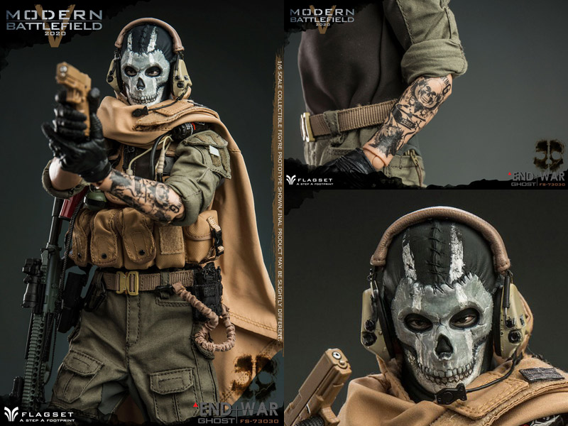 【FLAGSET】FS-73030 MODERN BATTLEFIELD END WAR V GHOST エンドウォー V ゴースト 1/6スケール男性フィギュア