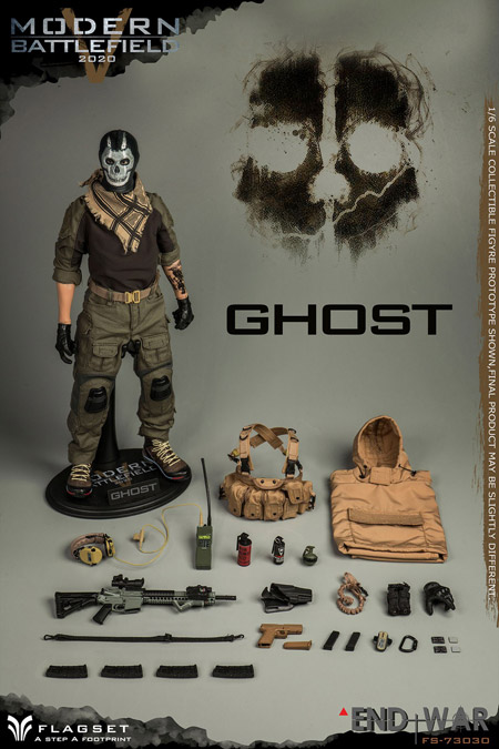 【FLAGSET】FS-73030 MODERN BATTLEFIELD END WAR V GHOST エンドウォー V ゴースト 1/6スケール男性フィギュア