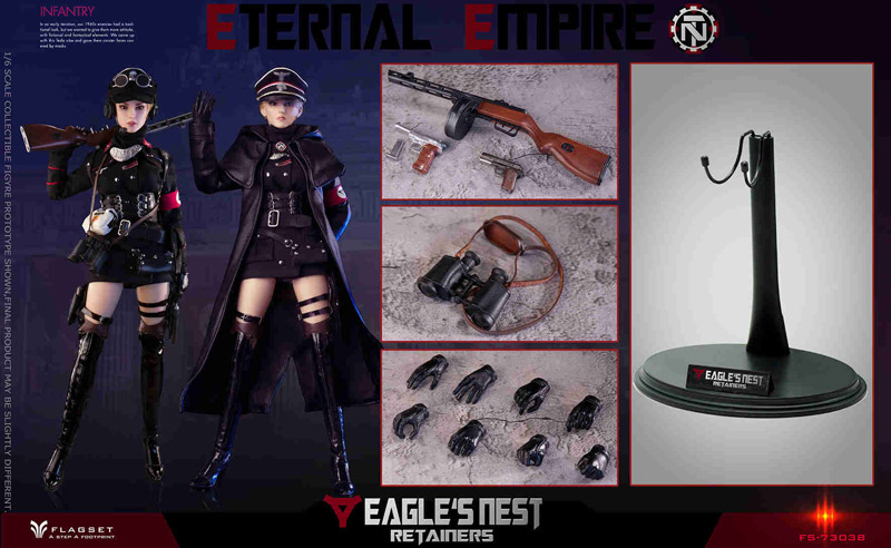 【FLAGSET】FS-73038 1/6 Eternal Empire eagle nest guards Martina 永遠帝国 女性兵士 マルティナ