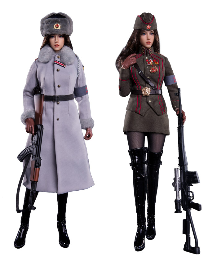 【FLAGSET】FS-73044 1/6 Soviet Female Officer 2.0 Natasha ソビエト連邦女性将校 ナターシャ 1/6スケールミリタリーフィギュア