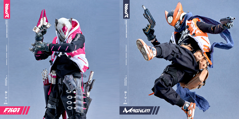【Devil Toys】MWR Bulletpunk Universe FX01 + MAGNUM　1/6 Scale Action Figures 1/6スケールフィギュア 2体セット