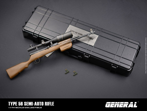 【GENERAL】GA-007 1/6 Type 56 SKS Semi-Auto Rifle 1/6スケール スナイパーライフル