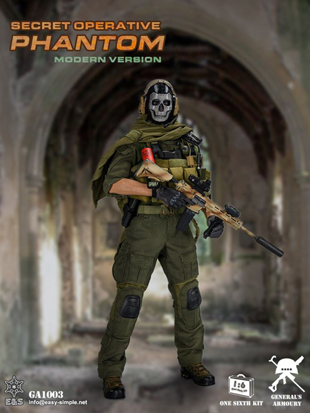 【General's Armoury】GA1003 Special Operative Phantom Modern Version 特殊部隊 ファントム 1/6スケールミリタリーフィギュア