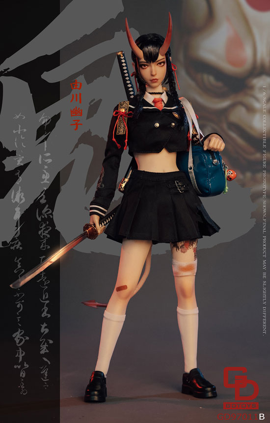 【GDTOYS】GD97011B 1/6 GHOST GIRL 第二弾 鬼姫 ゴーストガール 由川幽子 1/6スケール女性ドールフィギュア