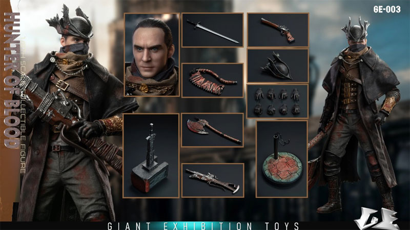 【GIANT EXHIBITION TOYS】GE-003 HUNTER OF BLOOD ハンター オブ ブラッド 1/6スケールフィギュア
