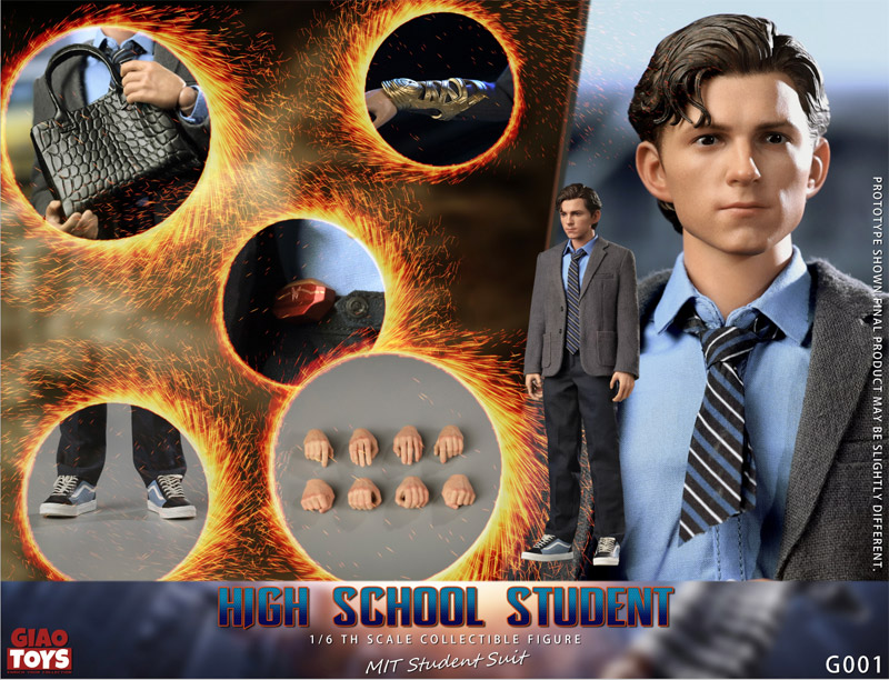 GIAO TOYS】G001 1/6 High School Students MIT Student Suits
