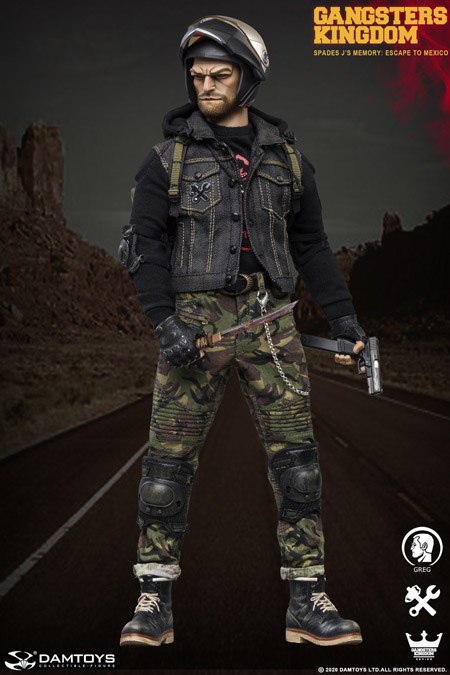 【DAM】GK003MX Gangsters Kingdom SPADES J’S MEMORY-GREG グレッグ