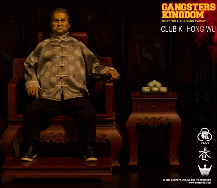 【DAM】GK020 Gangsters Kingdom Club K Hong Wu ホン・ウー 1/6スケールフィギュア