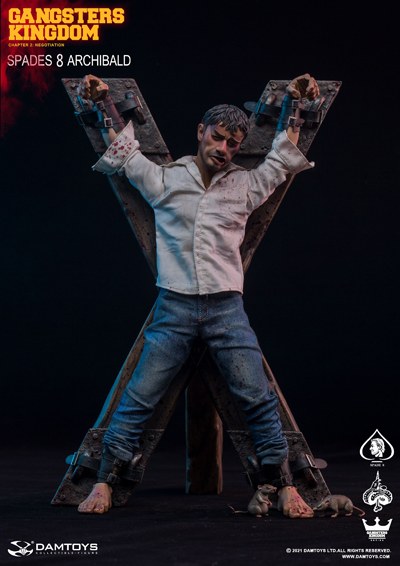 【DAM】GK024LE Gangsters Kingdom SPADE 8 ARCHIBALD Deluxe Edition アーチボルド DX版