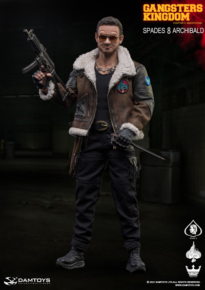 【DAM】GK024LE Gangsters Kingdom SPADE 8 ARCHIBALD Deluxe Edition アーチボルド DX版