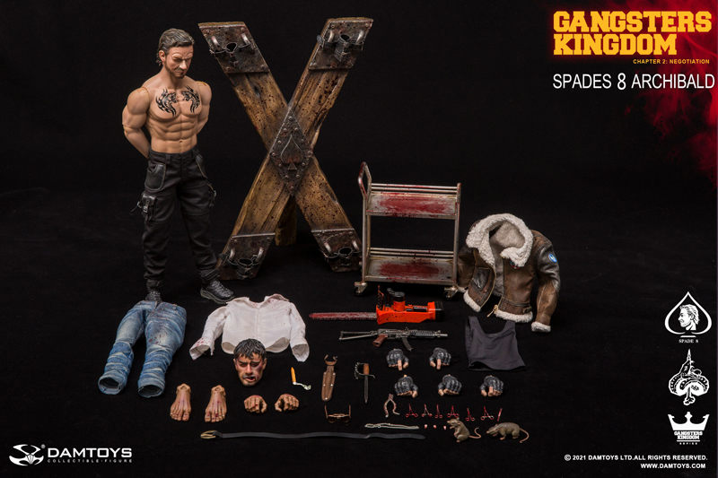 【DAM】GK024LE Gangsters Kingdom SPADE 8 ARCHIBALD Deluxe Edition アーチボルド DX版