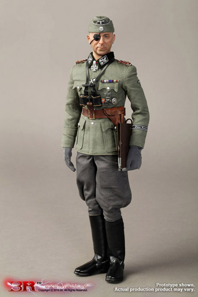 【3R】GM642 Waffen-SS “Das Reich” Commander - Paul Hausser WW2ドイツ軍 武装親衛隊 将軍 パウル・ハウサー 1/6スケールフィギュア