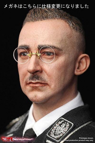 3r Gm645 Heinrich Himmler Ww2ドイツ軍 ナチス親衛隊 親衛隊全国指導者 ハインリヒ ヒムラー 1 6スケールフィギュア 宇宙船