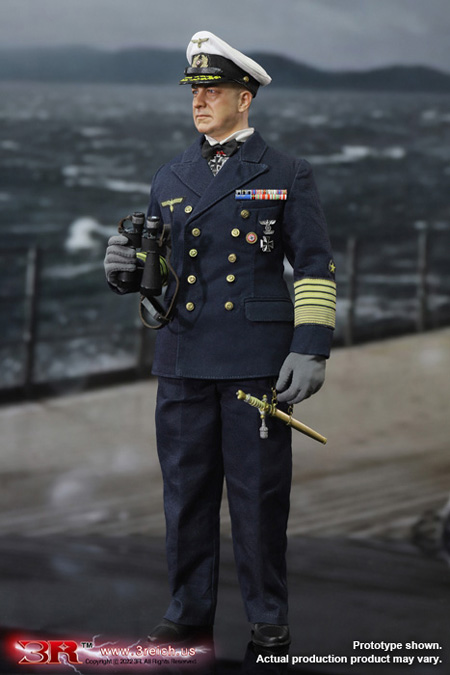 【3R】GM650 WW2 German Grossadmiral - Erich Raeder