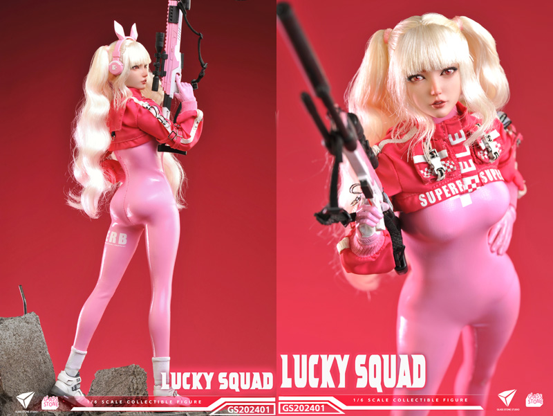 【Glass Stone Studio】GS202401 1/6 Lucky Squad ラッキースクワッド 女性隊員 1/6スケール 女性ドール フィギュア