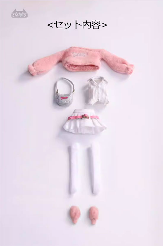 【HASUKI】H-CS020 1/12 Pink Spice Girls Costume ピンク スパイスガール コスチューム 1/12スケール 女性ドール用コスチューム