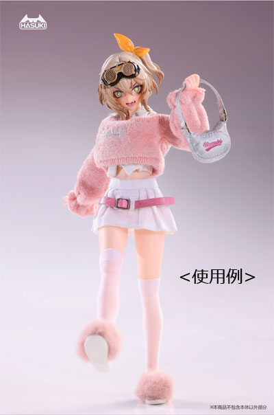 【HASUKI】H-CS020 1/12 Pink Spice Girls Costume ピンク スパイスガール コスチューム 1/12スケール 女性ドール用コスチューム