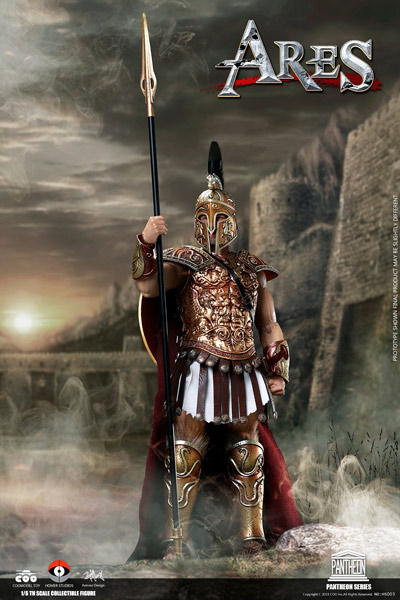 【COOMODEL X HOMER】HS003 1/6 PANTHEON SERIES - ARES / GOD OF WAR パンテオン アレス 神々の戦い 1/6スケール男性フィギュア