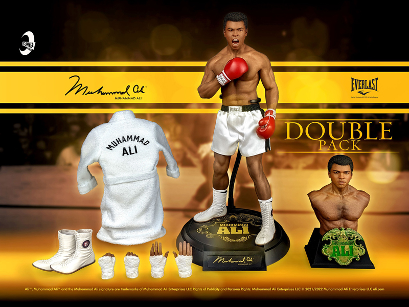【ICONIQ STUDIO】IQLS01D Muhammad Ali DX 1/6 世界ヘビー級統一王者 モハメド・アリ 1/6スケール男性フィギュア デラックス版