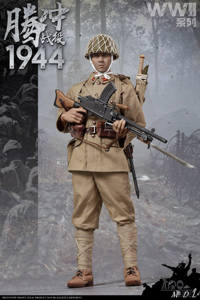 【IQO MODEL】91001 1/6 WW2 1944 大日本帝国陸軍 九六式軽機関銃 機関銃手 テンチョンの戦い