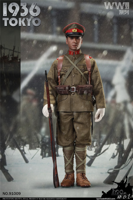 東京1936　IQO　WW2　二・二六事件　MODEL】91009　1/6　大日本帝国陸軍