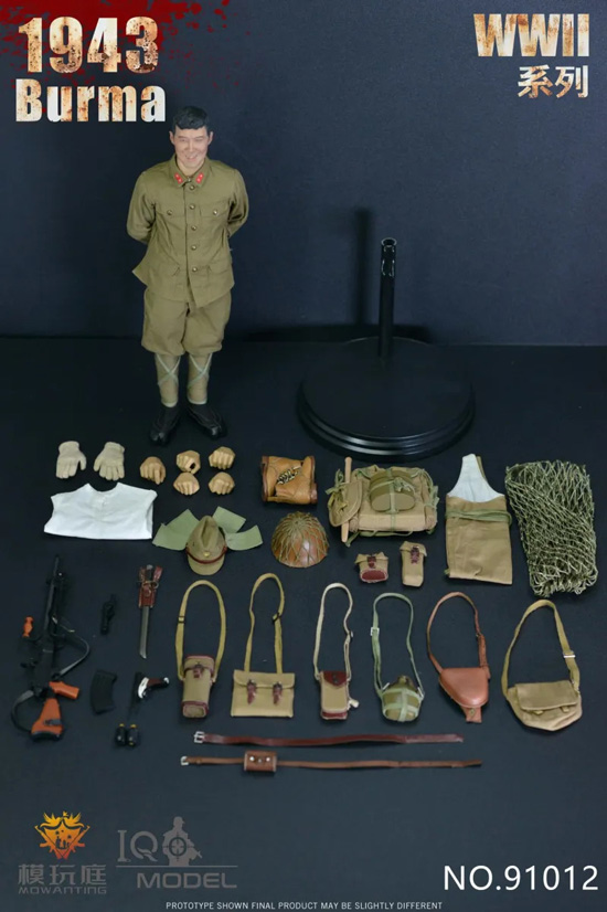 【IQO MODEL】91012 1943 Imperial Japanese Army Burma Campaign 1/6 WW2 太平洋戦争 大日本帝国陸軍 日本兵