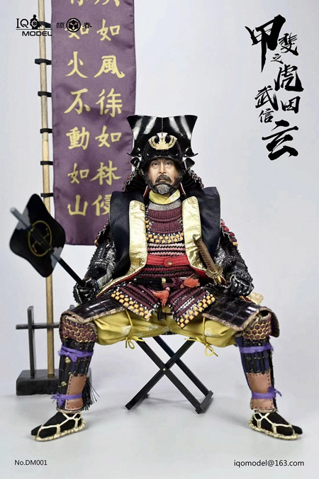 【IQO MODEL】DM001 1/6 Warring States Furinkazan TAKEDA SHINGEN A.K.A. TIGER OF KAI 風林火山 甲斐の虎 武田信玄