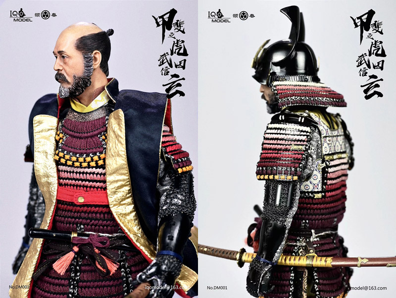 【IQO MODEL】DM001 1/6 Warring States Furinkazan TAKEDA SHINGEN A.K.A. TIGER OF KAI 風林火山 甲斐の虎 武田信玄