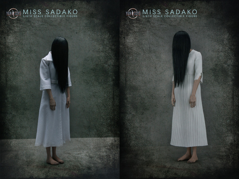 【YAN TOYS】JR08 1/6 MISS SADA 女性幽霊 1/6スケール 女性ドール フィギュア