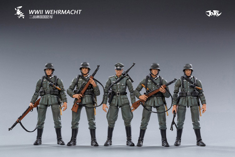 JOYTOY】JT0449 1/18 WW2 Wehrmacht 第二次世界大戦 ドイツ国防軍 兵士 