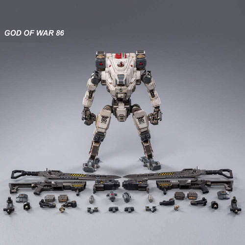 【JOYTOY】JT0593 1/25 暗源 GOD OF WAR 86(White) Overseas Edition ゴッドオブウォー86 ストライク中型メカ （ホワイト）