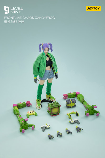 【JOYTOY】JT3358 LEVEL NINE 1/12 FRONTLINE CHAOS CANDYFROG フロントライン カオス キャンディフロッグ 1/12スケールフィギュア