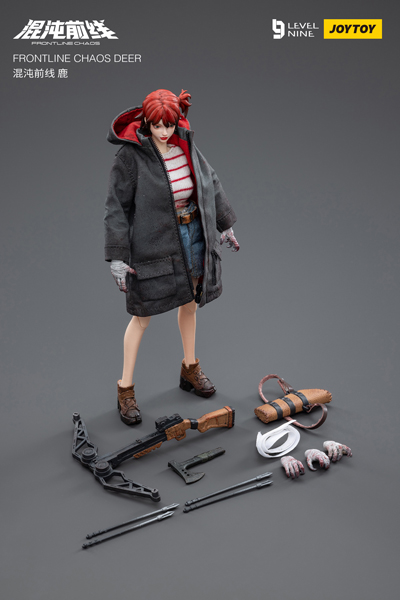 偉大な LEVEL JOYTOY】JT3990 NINE HUNTER DEER CHAOS FRONTLINE 1/12 クールガール
