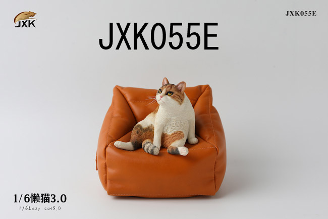 【JxK.Studio】JXK055ABCDEFG ネコ＆クッションソファー 1/6スケール 猫 ネコ 家猫 イエネコ
