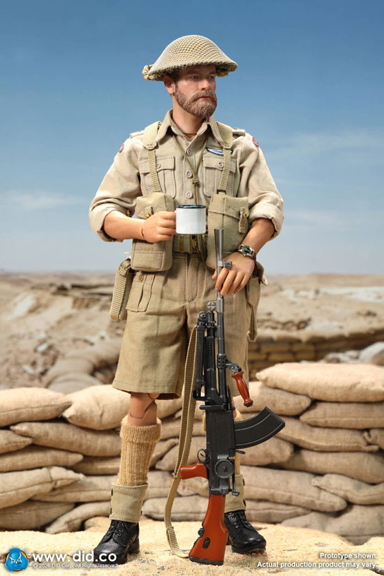 【DID】K80197 1/6 WW2 British SAS Special Forces Colonel - Alan 第二次世界大戦 イギリス陸軍 SAS 特殊空挺部隊 大佐 アラン