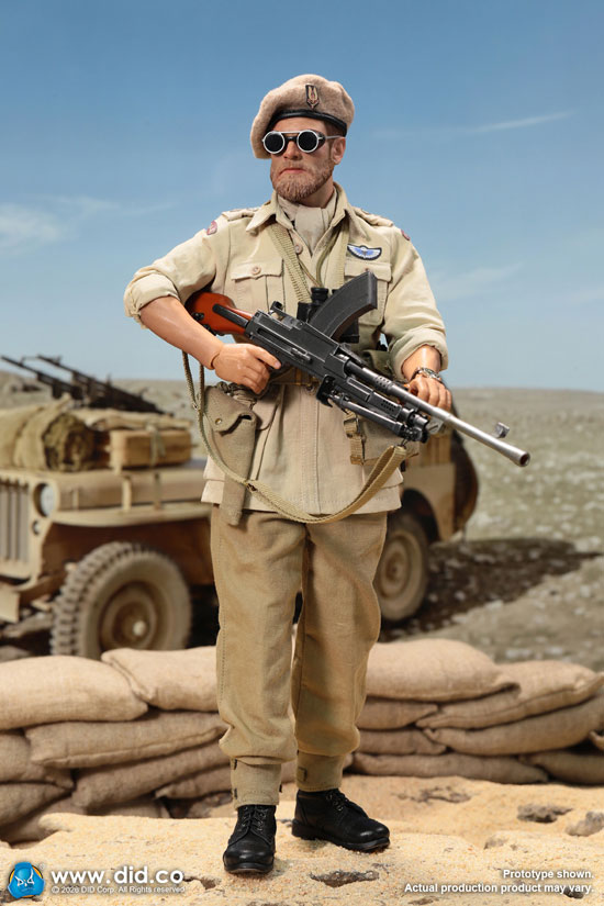 【DID】K80197 1/6 WW2 British SAS Special Forces Colonel - Alan 第二次世界大戦 イギリス陸軍 SAS 特殊空挺部隊 大佐 アラン