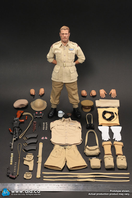 【DID】K80197 1/6 WW2 British SAS Special Forces Colonel - Alan 第二次世界大戦 イギリス陸軍 SAS 特殊空挺部隊 大佐 アラン
